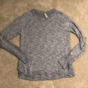 Athleta: Lightweight Grey Crewmeck